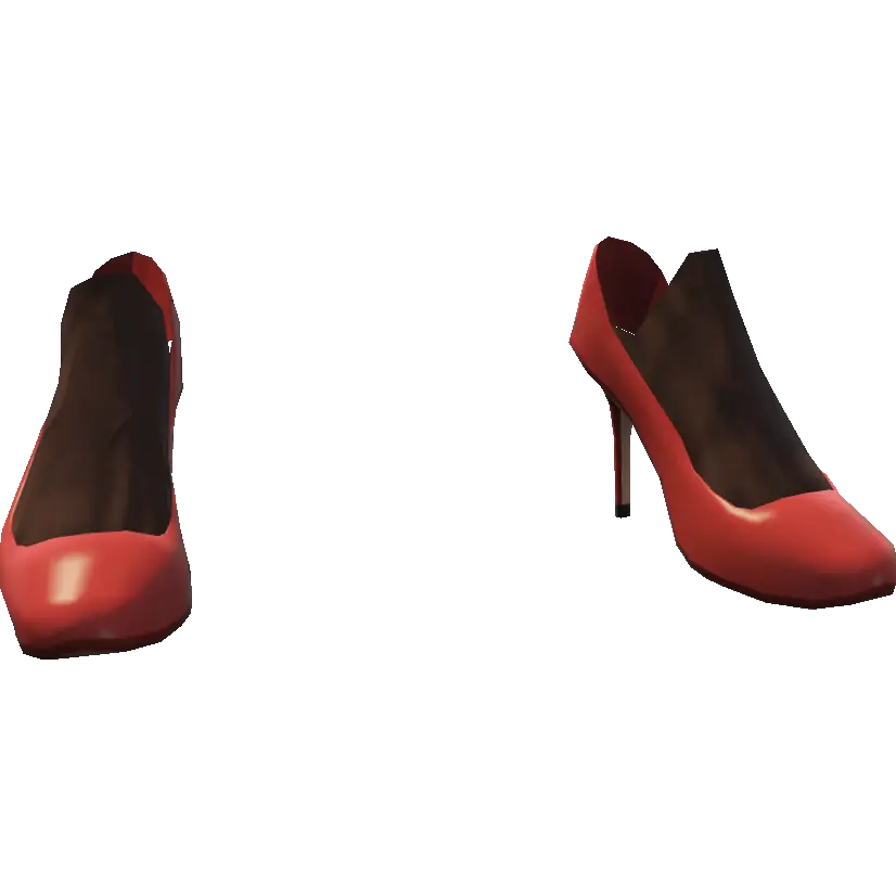 Туфли на тонких шпильках с липучкой