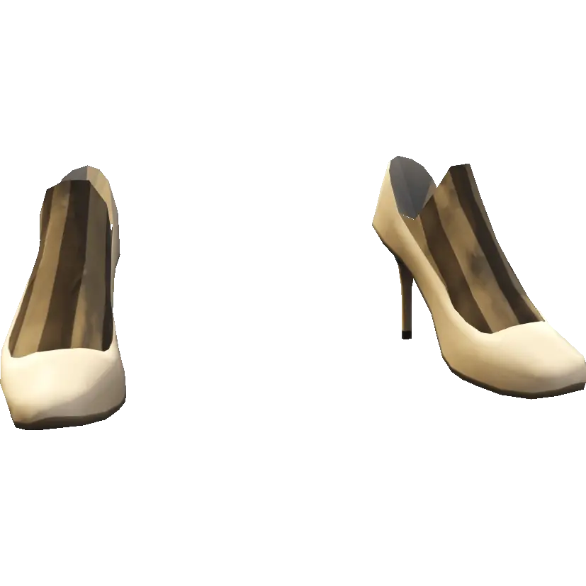 Туфли на тонких шпильках с липучкой