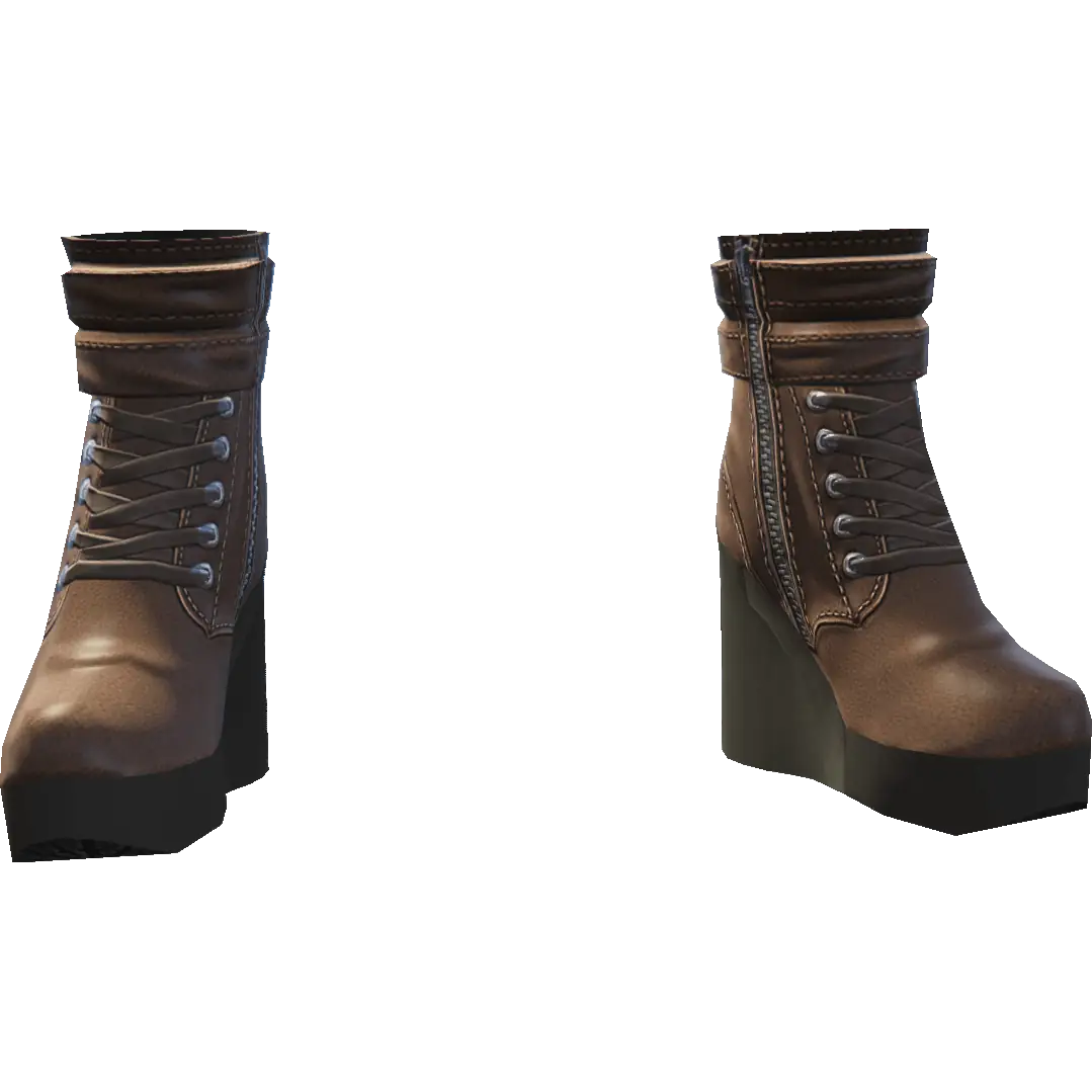 Высокие ботинки