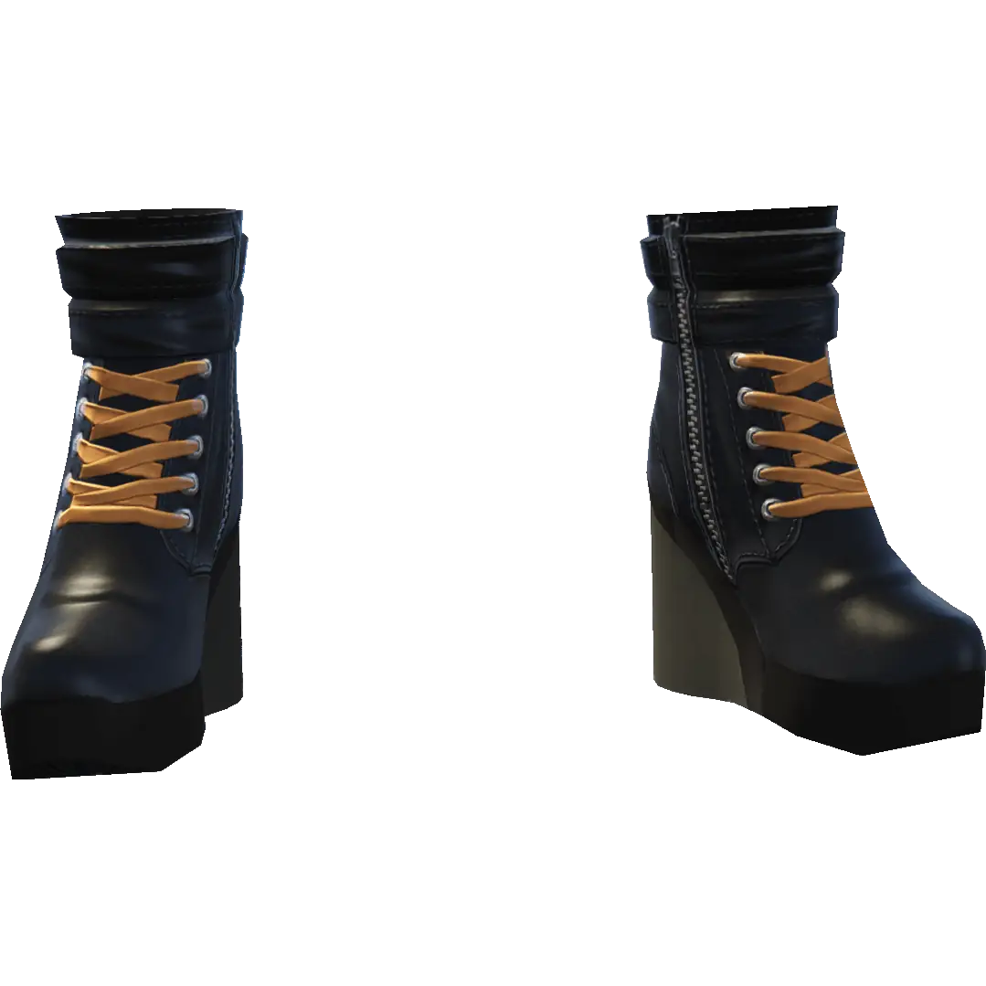 Высокие ботинки