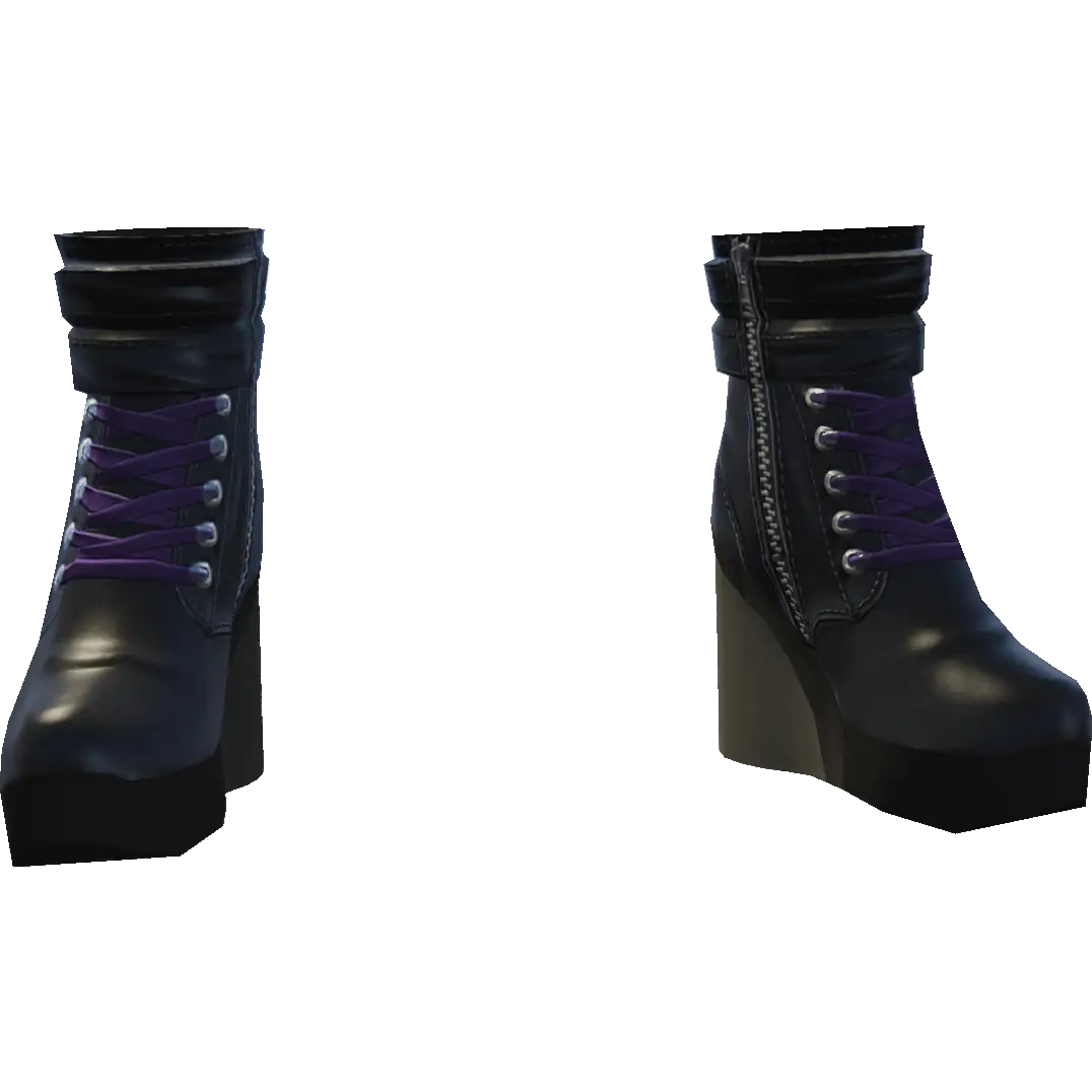 Высокие ботинки