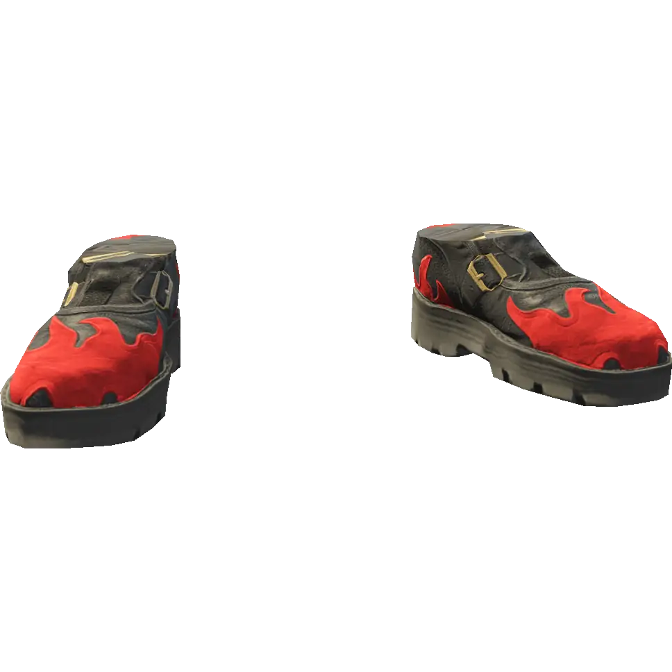 Огненные ботинки