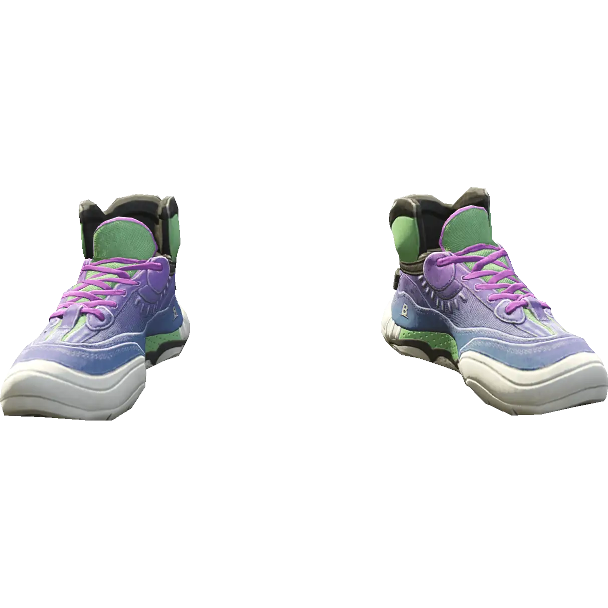 Баскетбольные кроссовки с воротничком