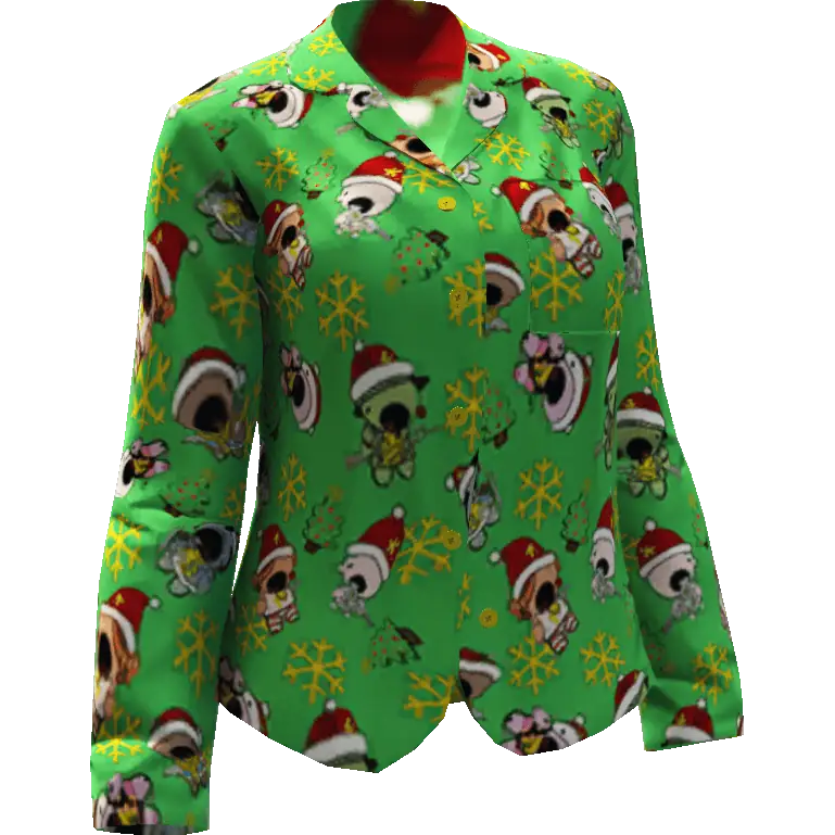 Пижамная рубашка