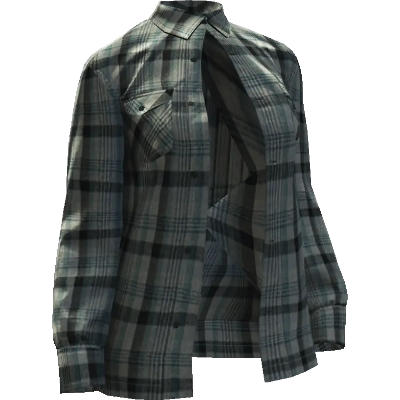 Рубашка с глубоким декольте