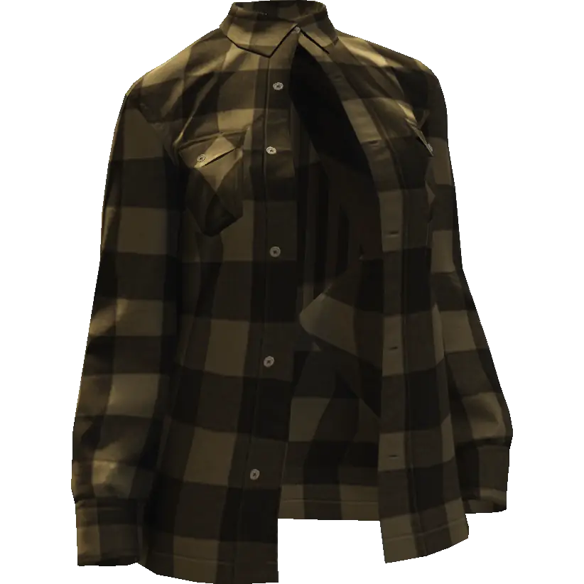 Рубашка с глубоким декольте