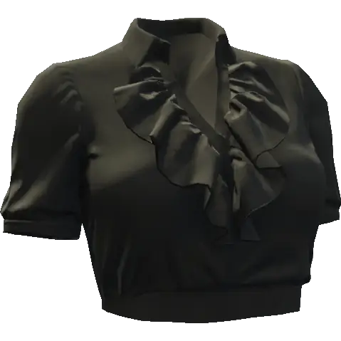 Блузка с бантом