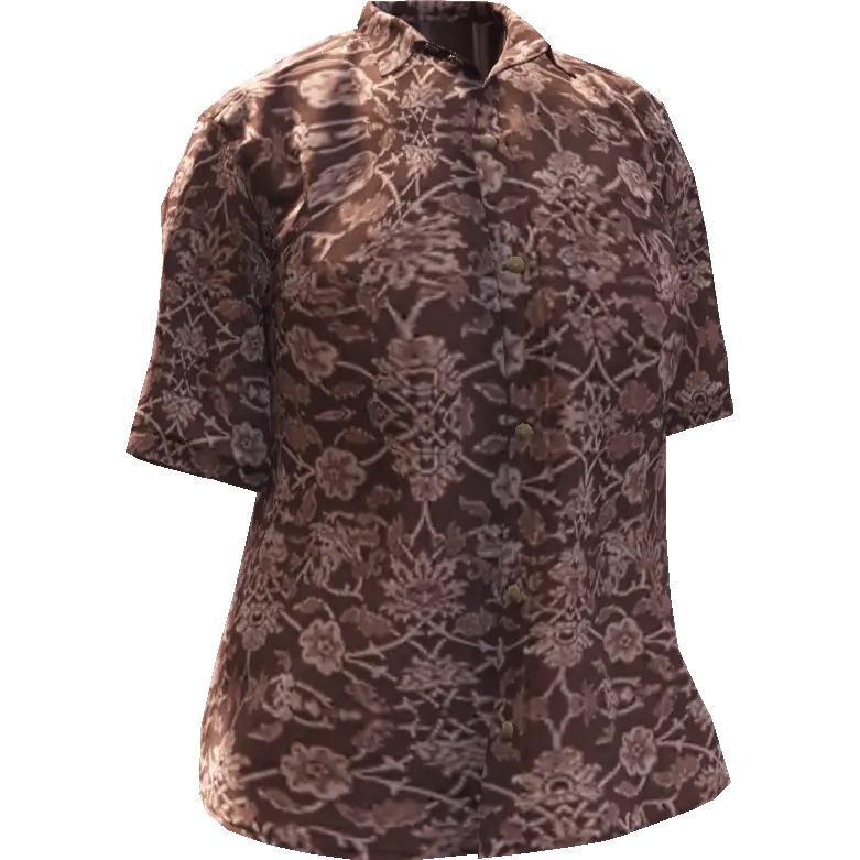 Рубашка с птицами