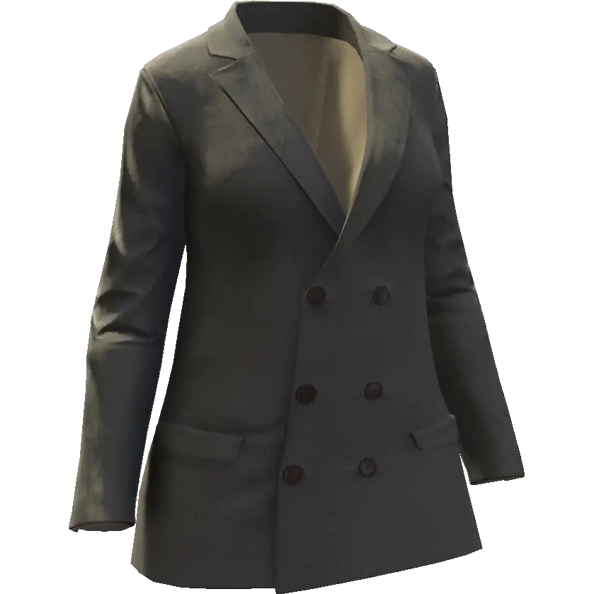 Закрытое пальто