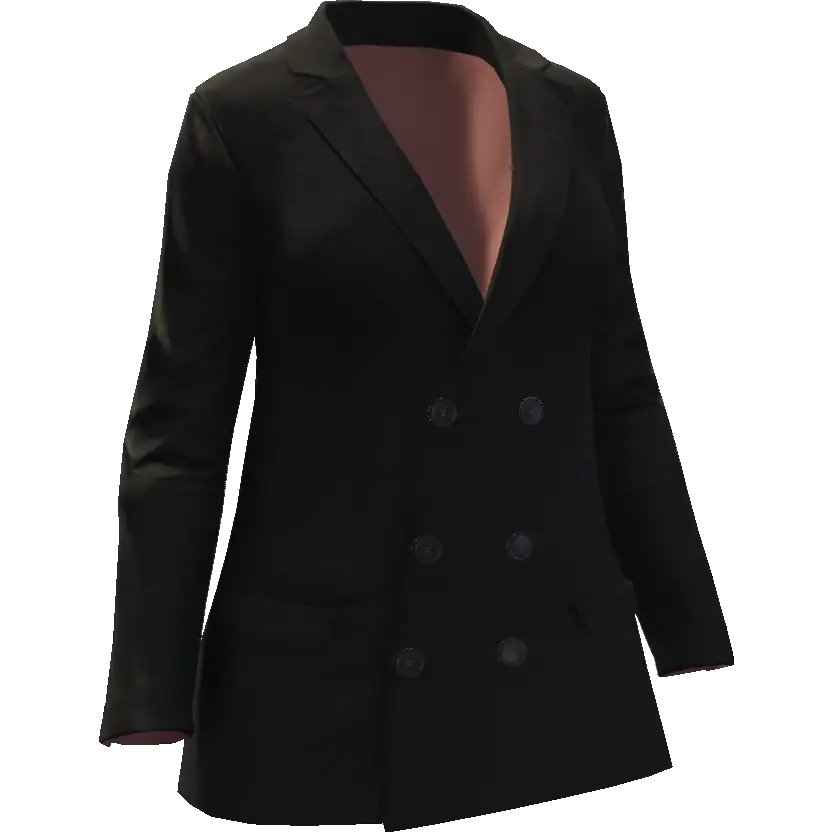 Закрытое пальто