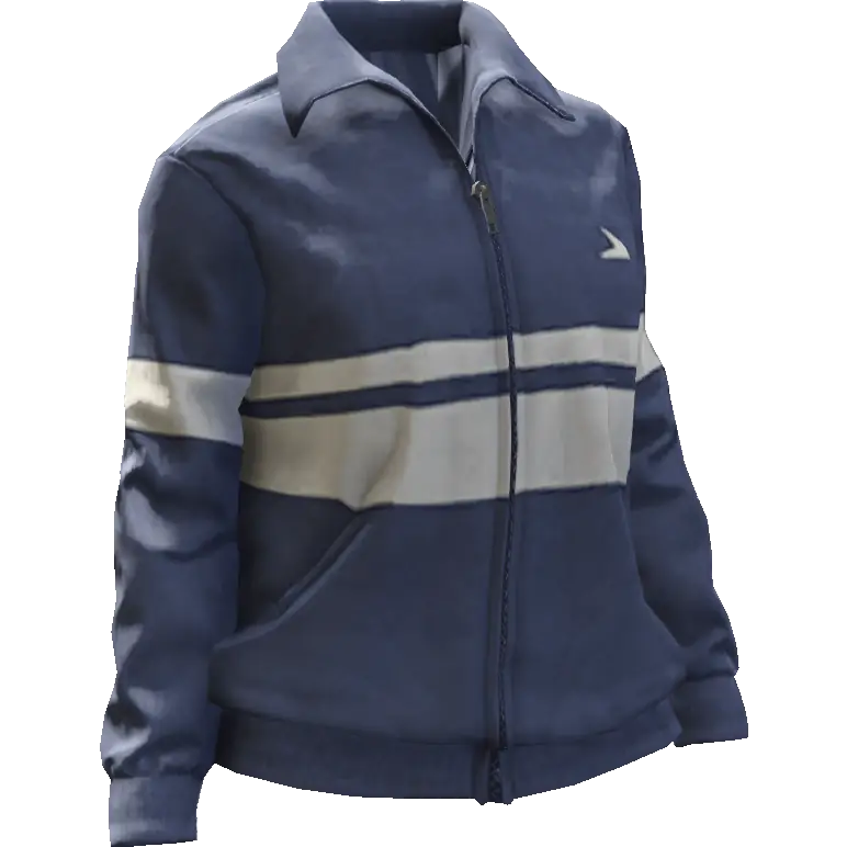 Олимпийка синяя