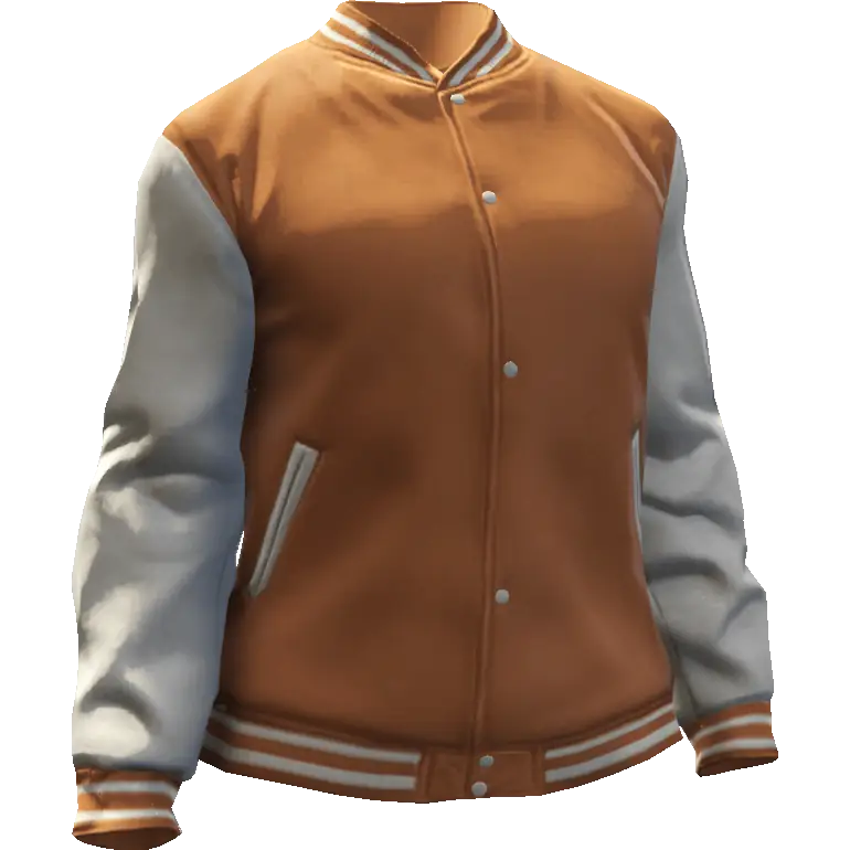 Бомбер двухцветный