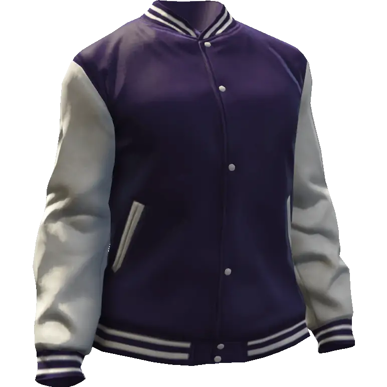 Бомбер двухцветный