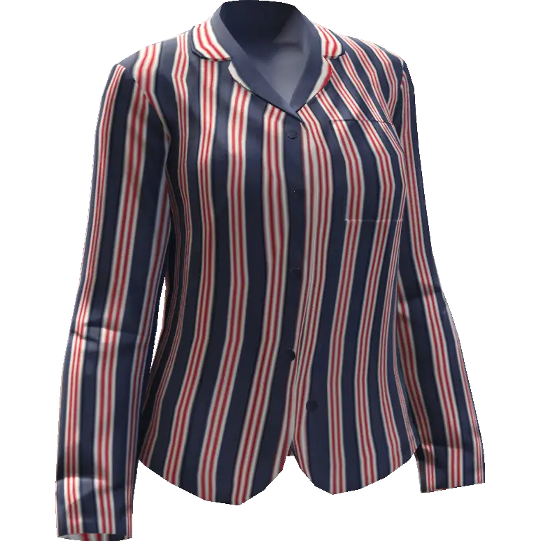 Рубашка в полоску