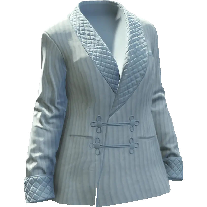 Закрытый пиджак с вырезом