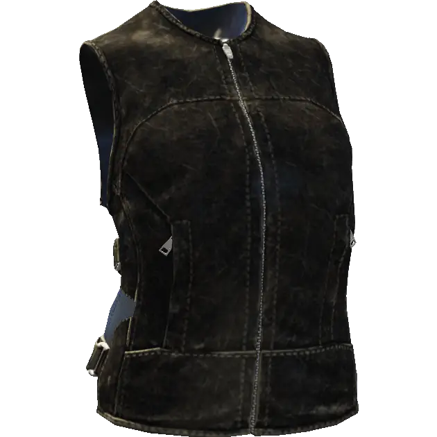 Закрытая жилетка байкерская