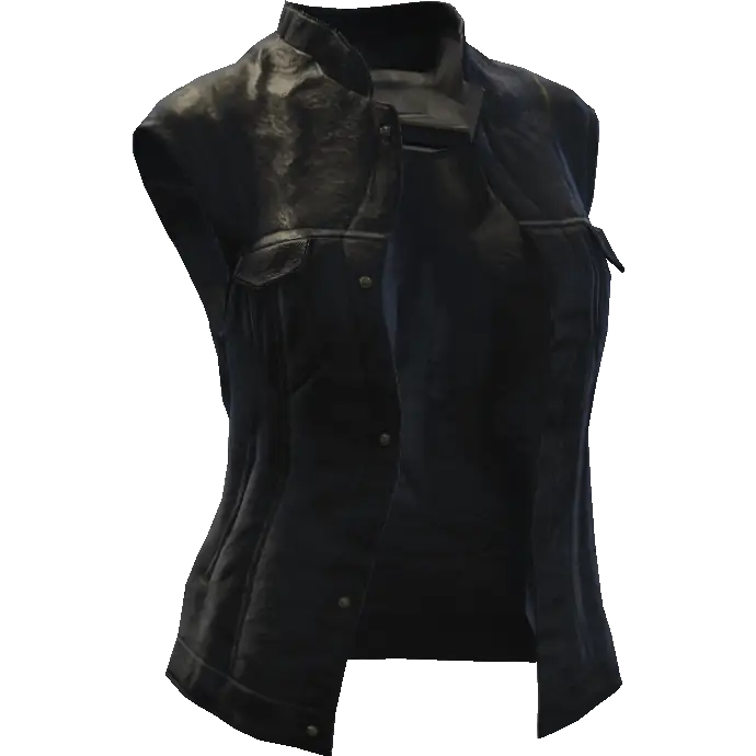 Открытая жилетка байкерская