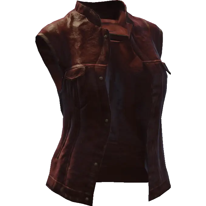 Открытая жилетка байкерская