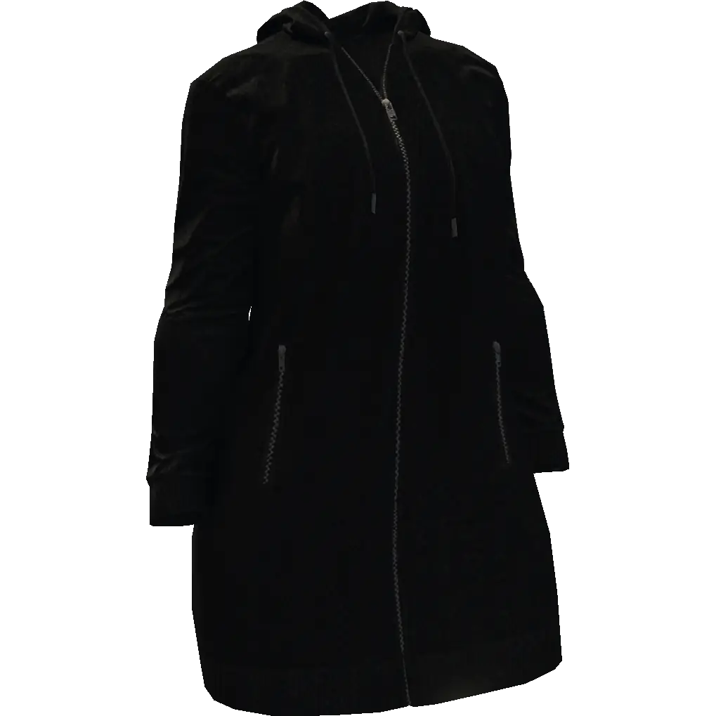 Закрытая длинная куртка