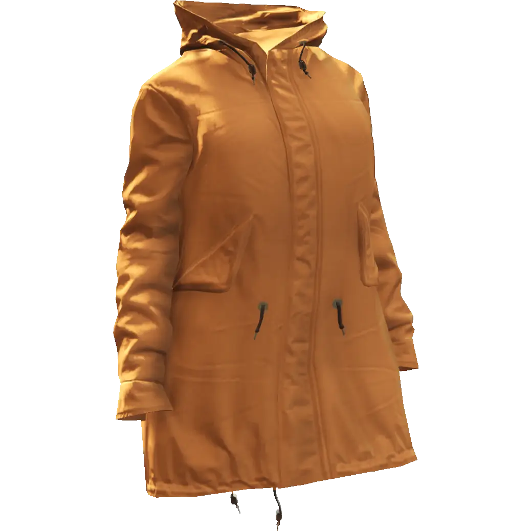 Закрытая куртка с шнурками