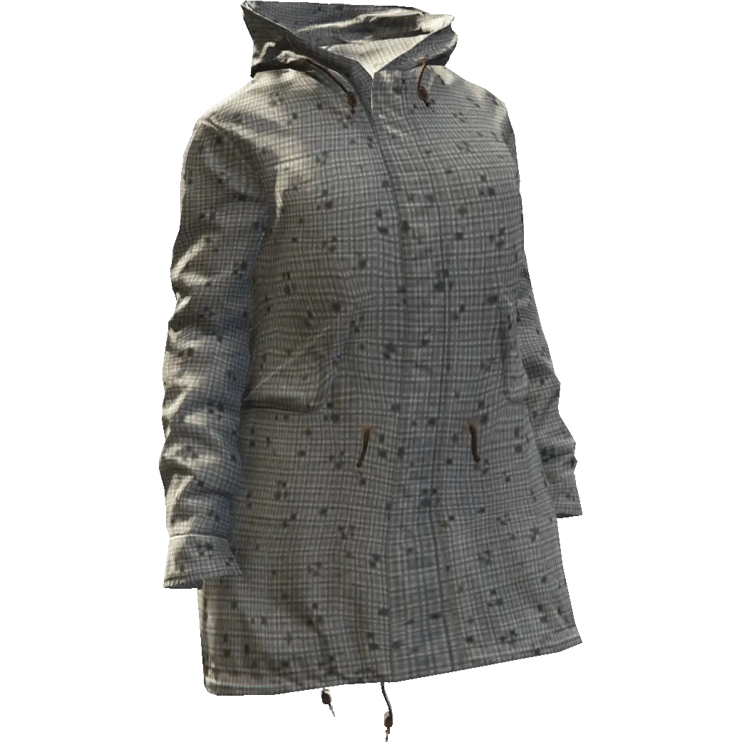 Закрытая куртка с шнурками