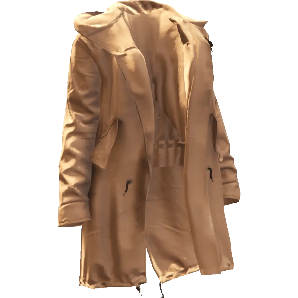 Открытая куртка со шнурками