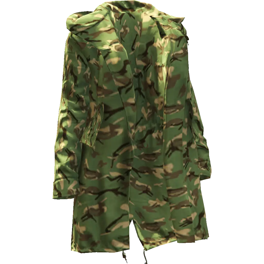 Открытая куртка со шнурками