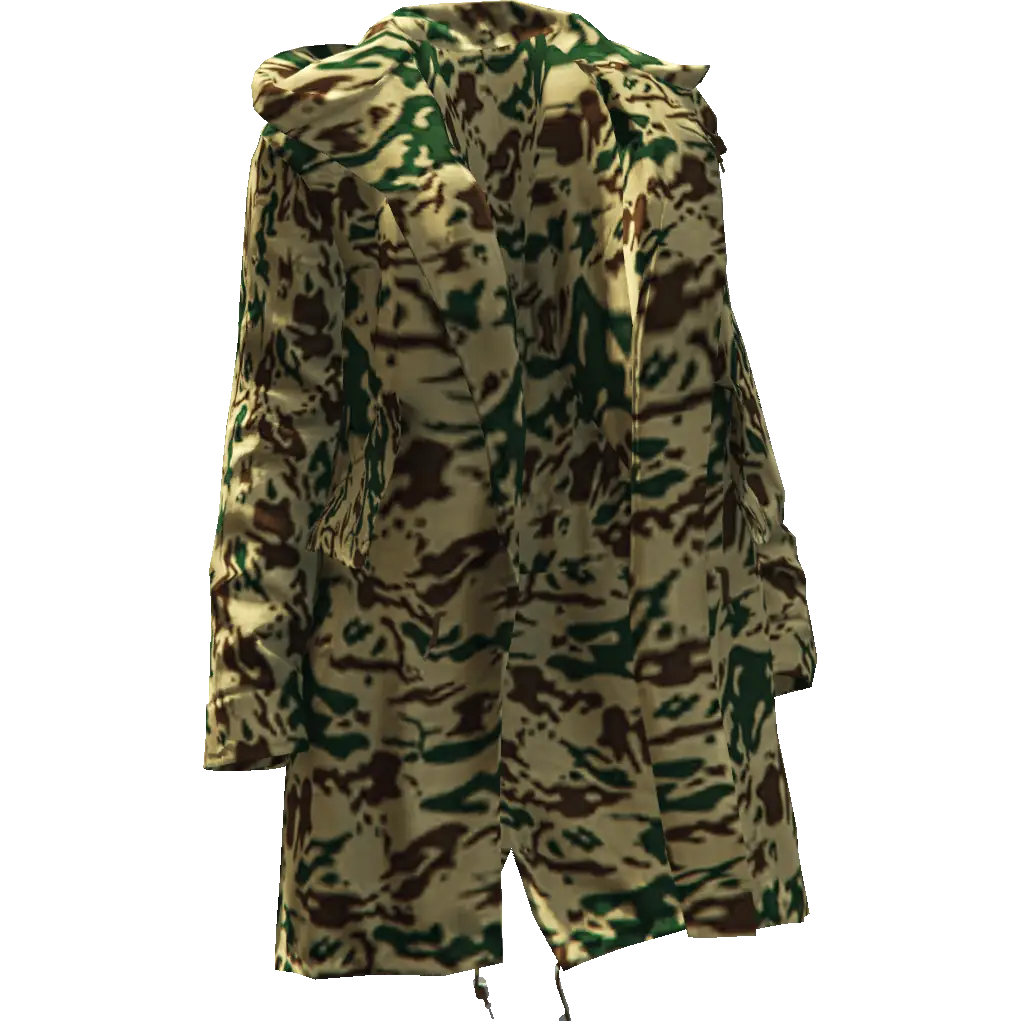 Открытая куртка со шнурками