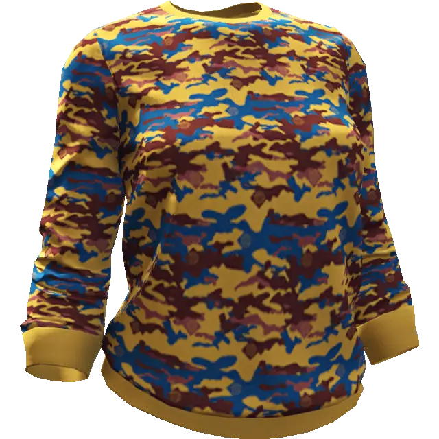 Свитшот в полоску