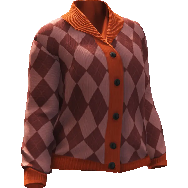 Кофта с ёлками №1