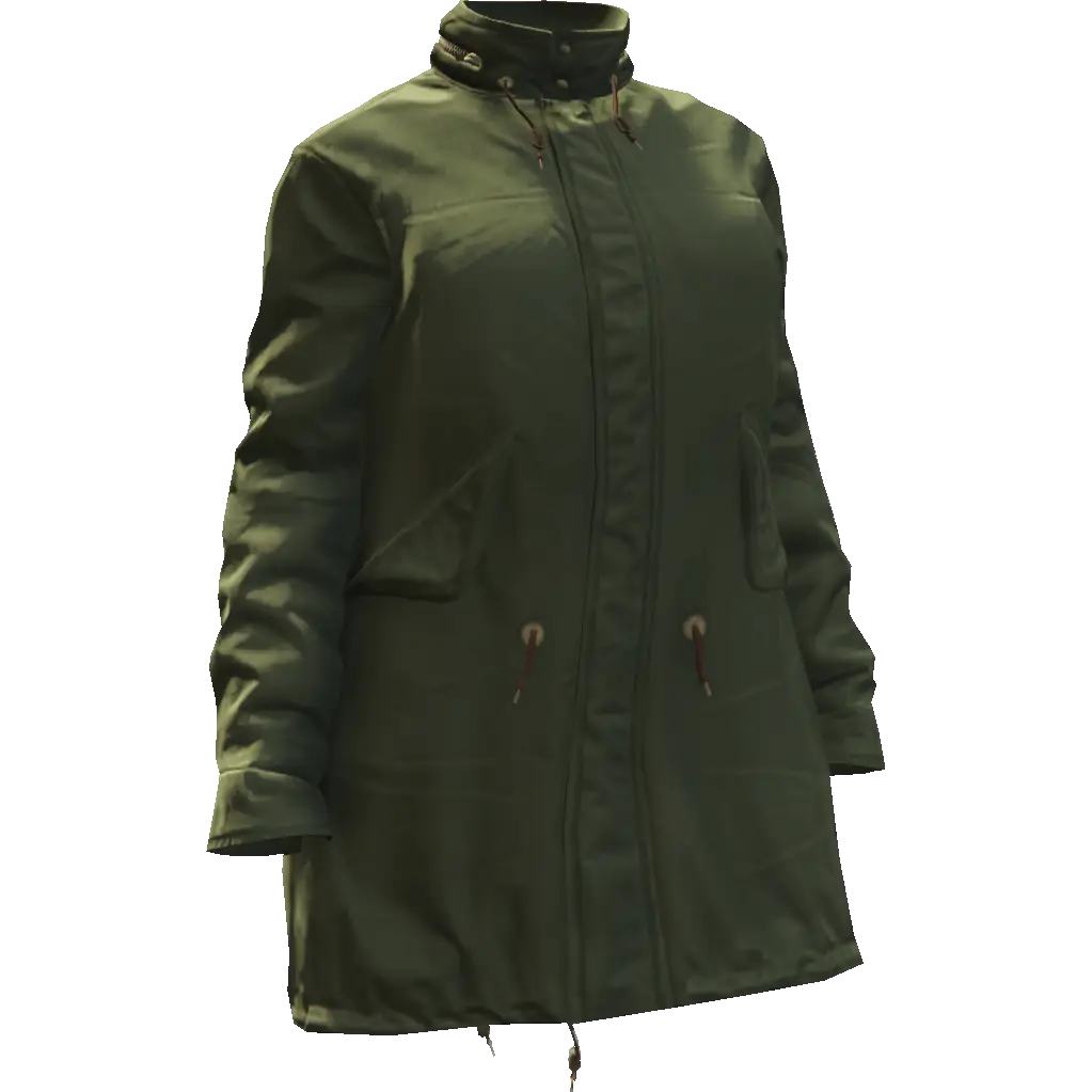 Закрытая модная куртка