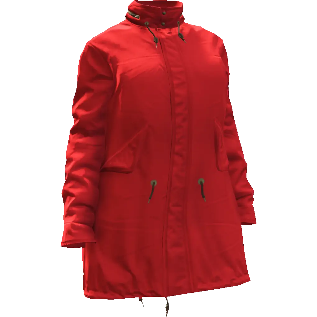 Закрытая модная куртка