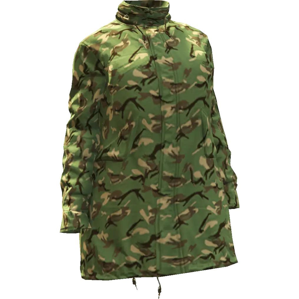 Закрытая модная куртка