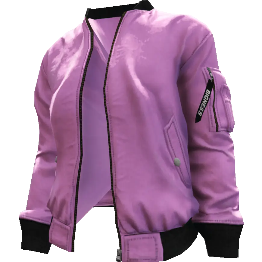 Куртка спортивная расстегнутая