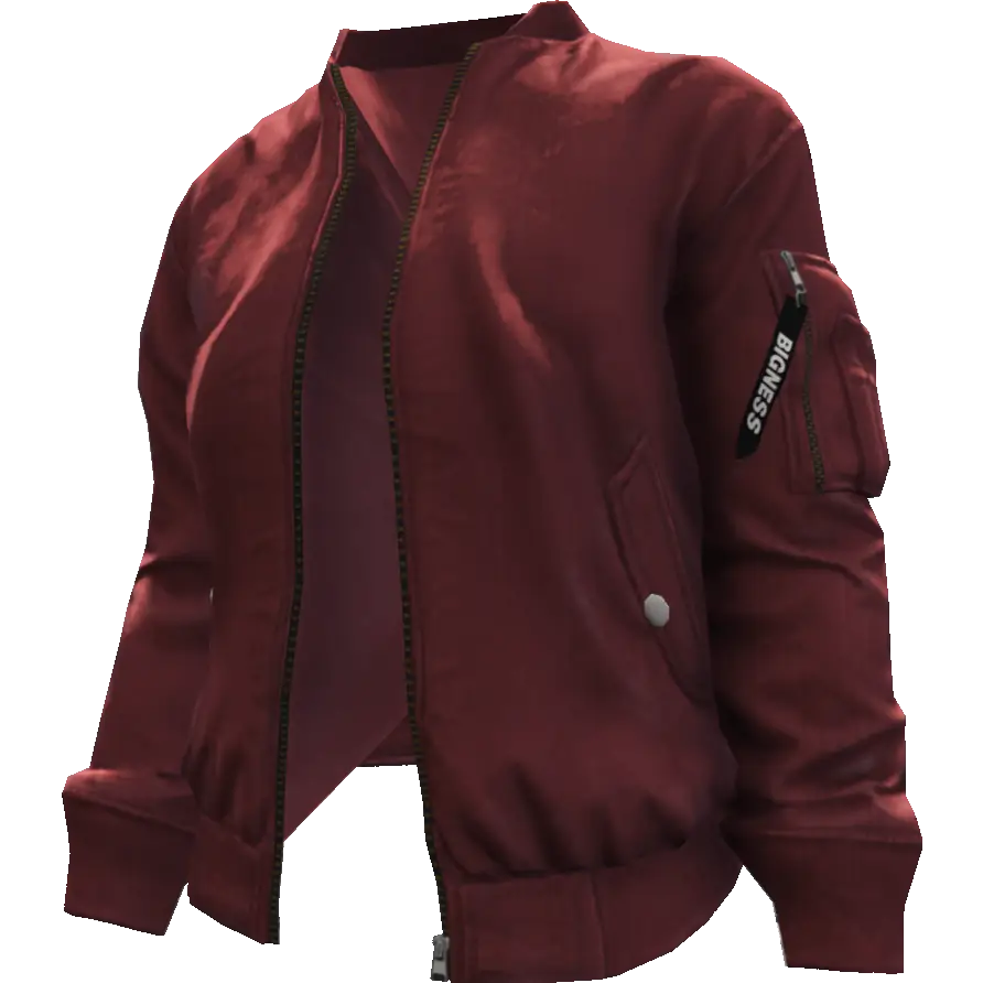 Куртка спортивная расстегнутая