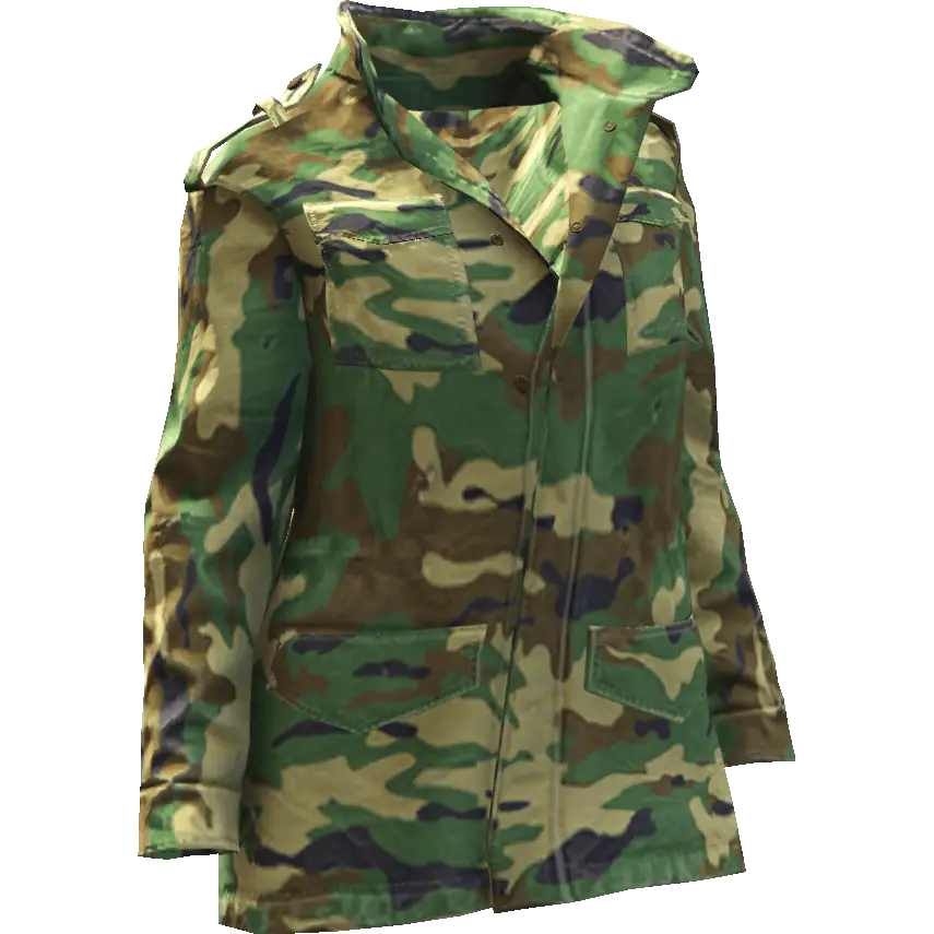 Куртка длинная на пуговицах