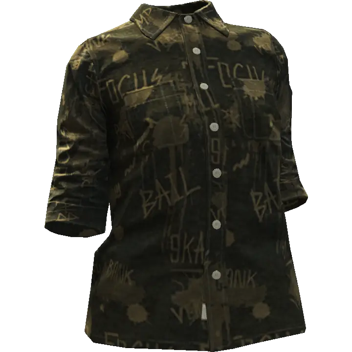 Рубашка с короткими рукавами