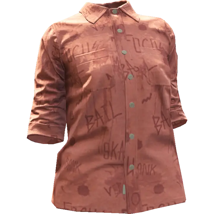 Рубашка с короткими рукавами