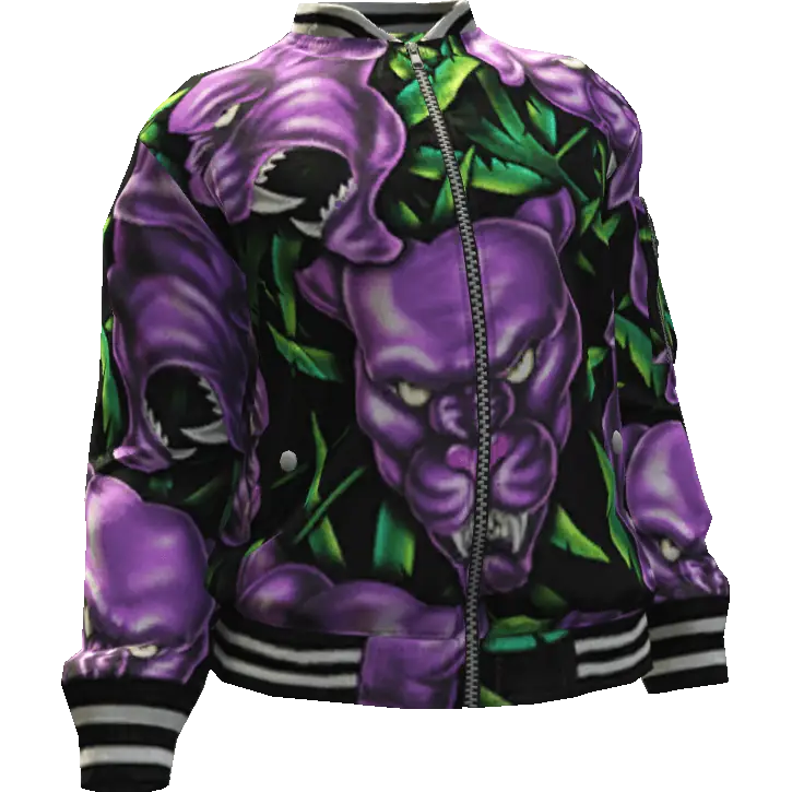 Куртка с пантерами