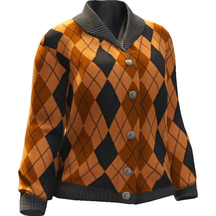 Кофта с пуговицами