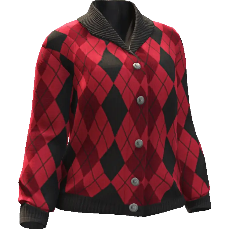 Кофта с пуговицами