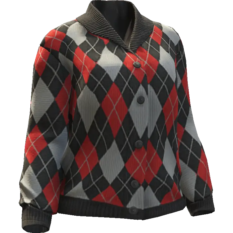 Кофта с пуговицами