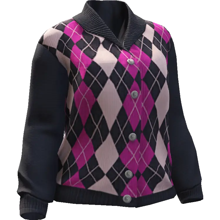 Кофта с пуговицами