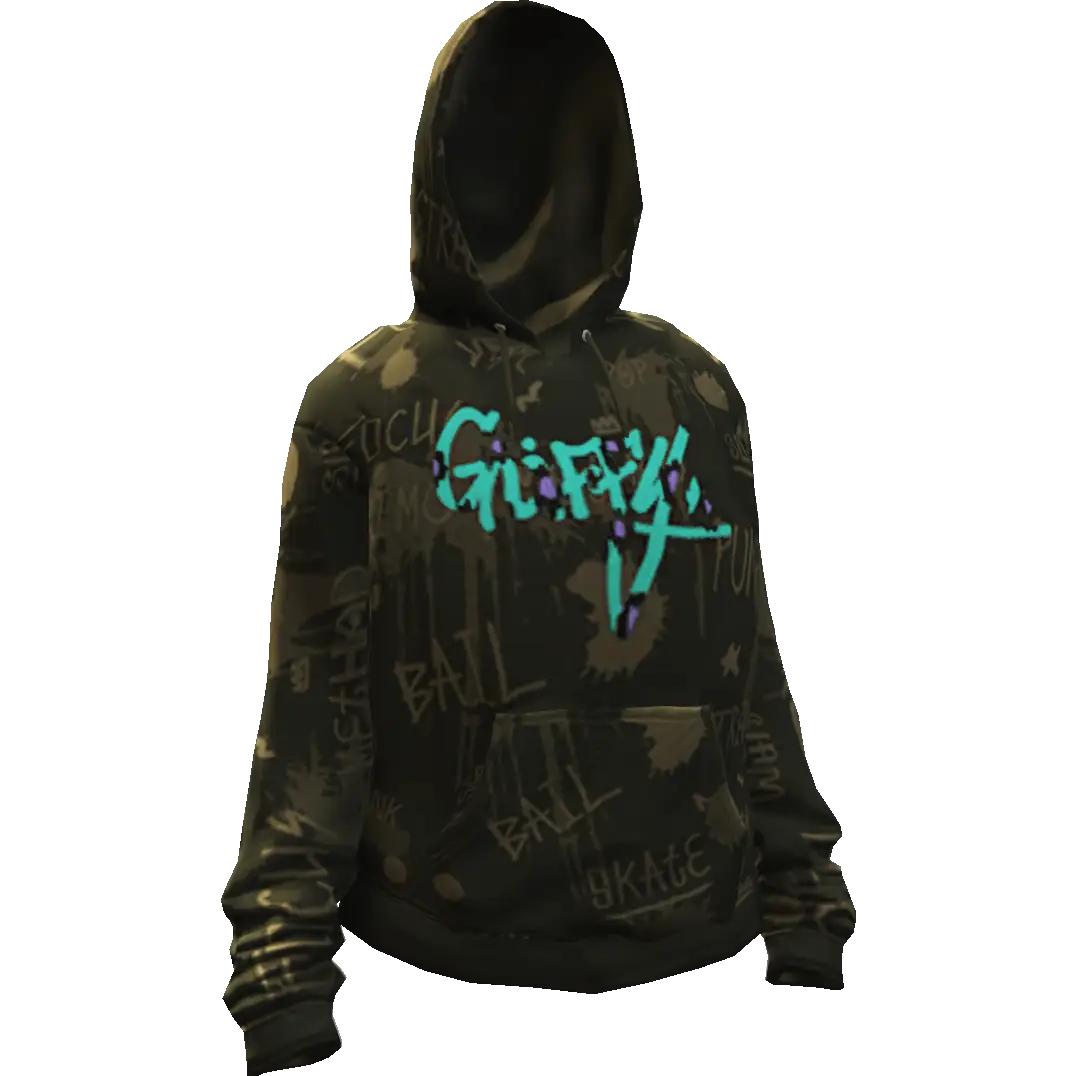 Кофта 'Blogueurs' с капюшона