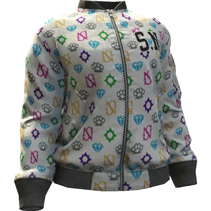 Куртка в кружок