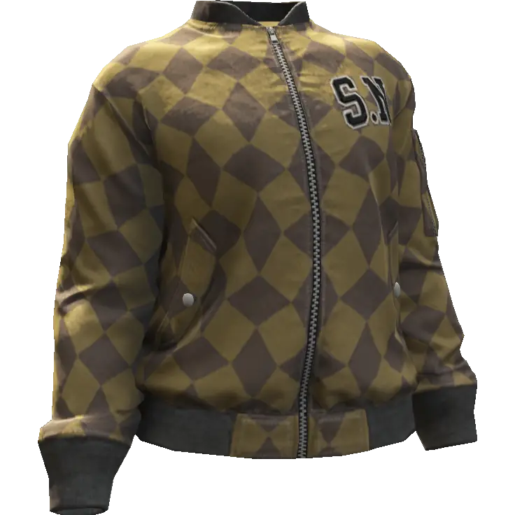 Куртка в кружок