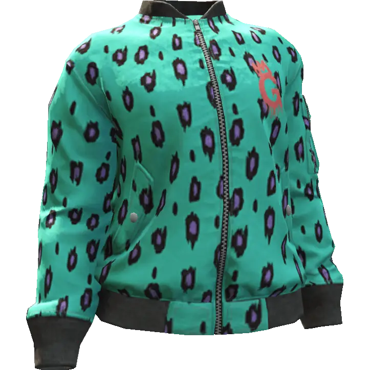 Куртка в кружок