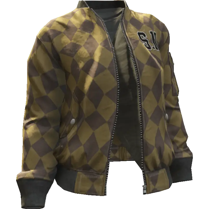 Открытая куртка в кружок