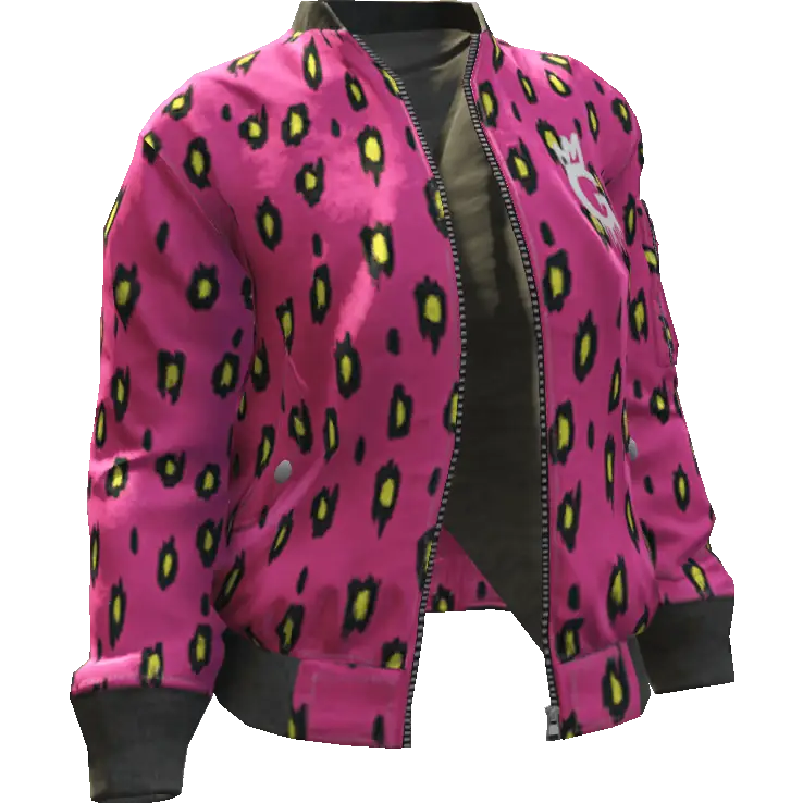 Открытая куртка в кружок