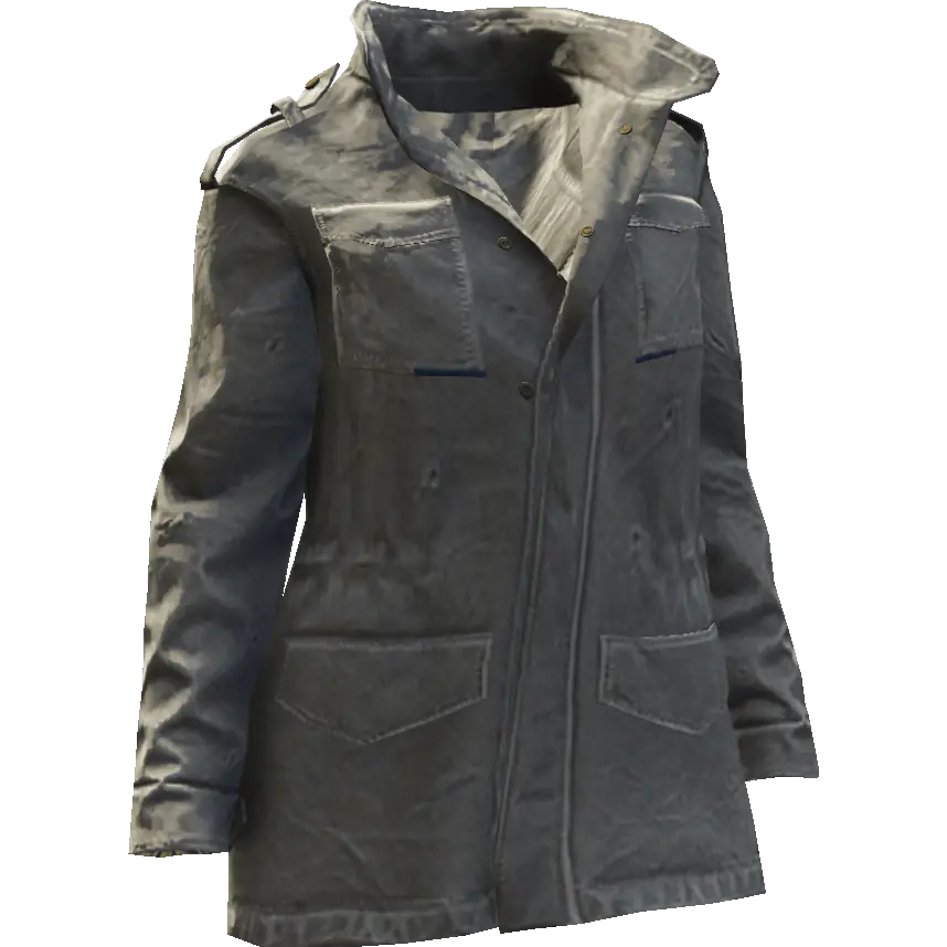 Закрытая куртка с мишенью